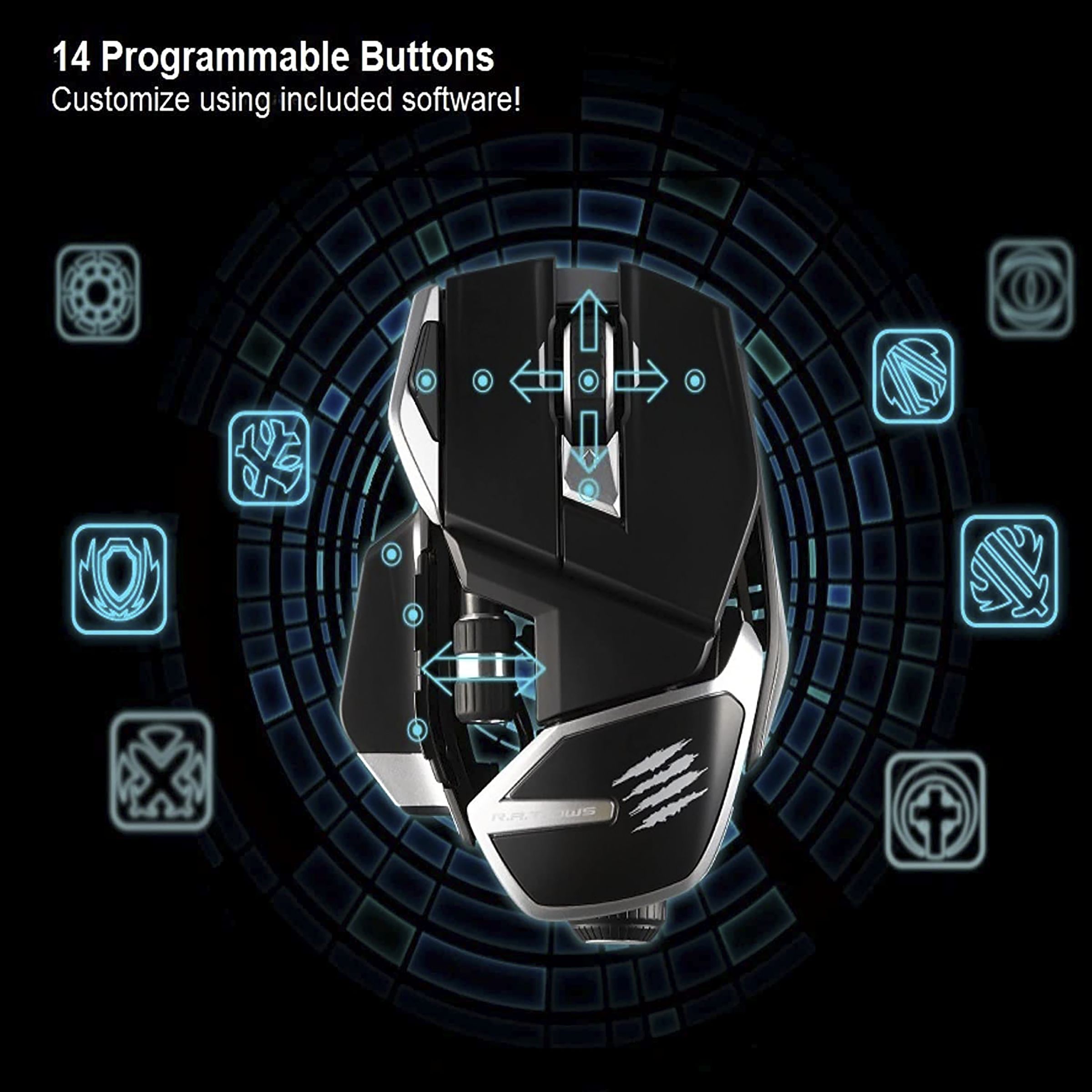 Buy Mad Catz R.A.T.DWS Wireless Optical Gaming Mouse (16000 DPI